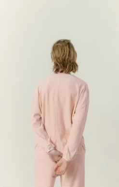 Damen American Vintage |Damensweatshirt Ukoz Baby Doll Meliert