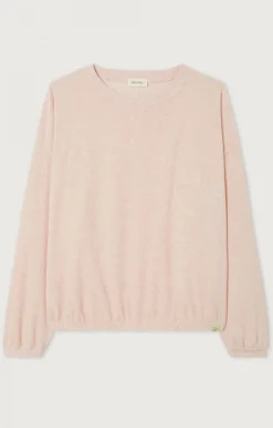 Damen American Vintage |Damensweatshirt Ukoz Baby Doll Meliert