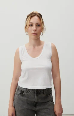Damen American Vintage |Damentop Decatur Weiss