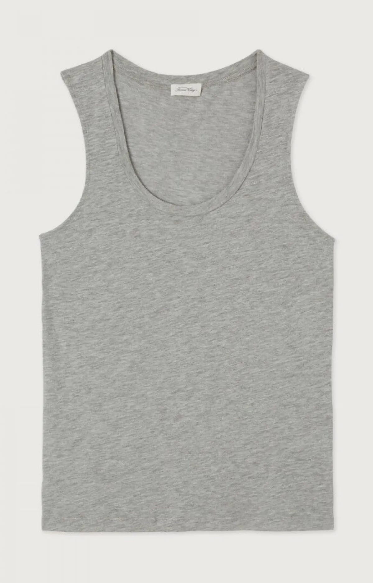 Damen American Vintage |Damentop Jacksonville Grau Meliert