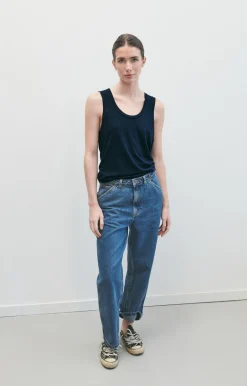 Damen American Vintage |Damentop Jacksonville Navy