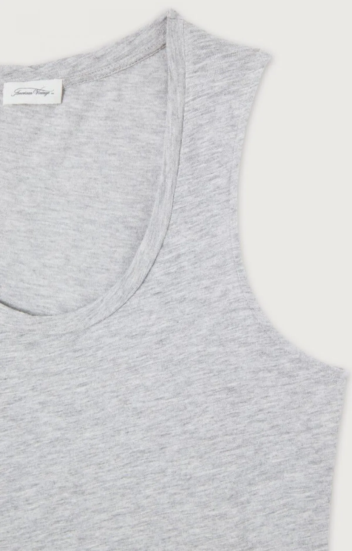 Damen American Vintage |Damentop Jacksonville Vlies Meliert