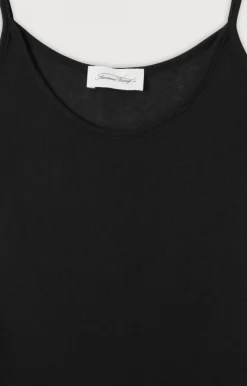 Damen American Vintage |Damentop Massachusetts Schwarz
