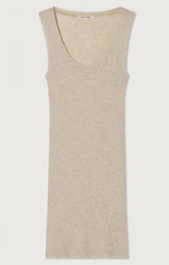 Damen American Vintage |Damentop Massachusetts Creme Meliert