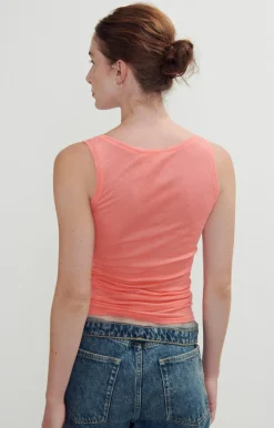 Damen American Vintage |Damentop Massachusetts Koralle