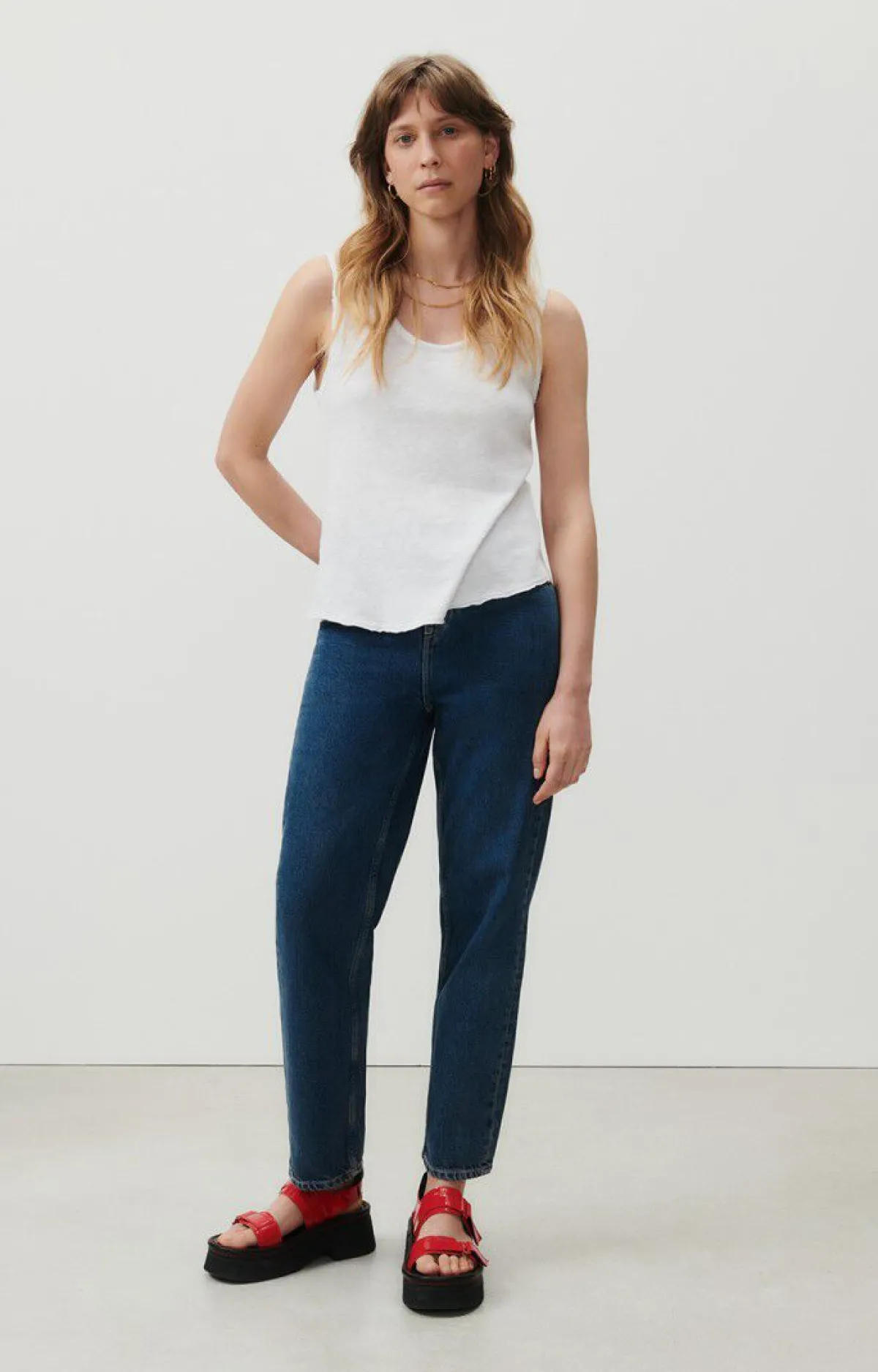 Damen American Vintage |Damentop Sonoma Weiss
