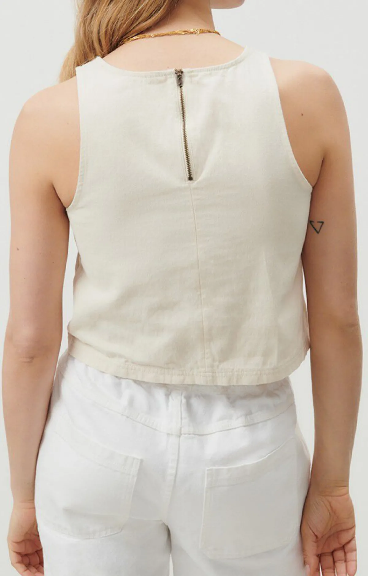 Damen American Vintage |Damentop Tirabay Ecru