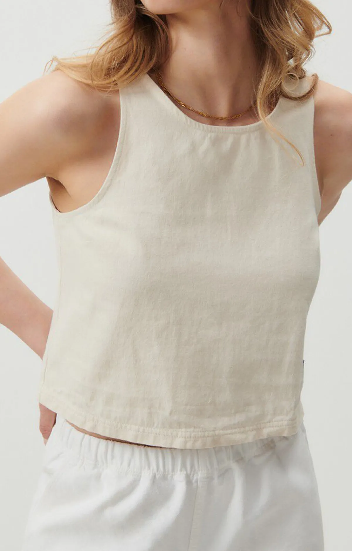 Damen American Vintage |Damentop Tirabay Ecru