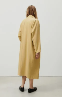 Damen American Vintage |Damentrenchcoat Kabird Kichererbse