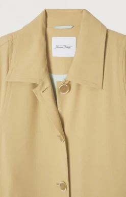 Damen American Vintage |Damentrenchcoat Kabird Kichererbse