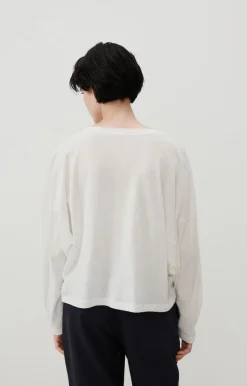 Damen American Vintage |Damen-T-Shirt Aksun Weiss