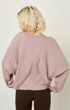 Damen American Vintage |Damen-T-Shirt Aksun Hyazinthe Vintage