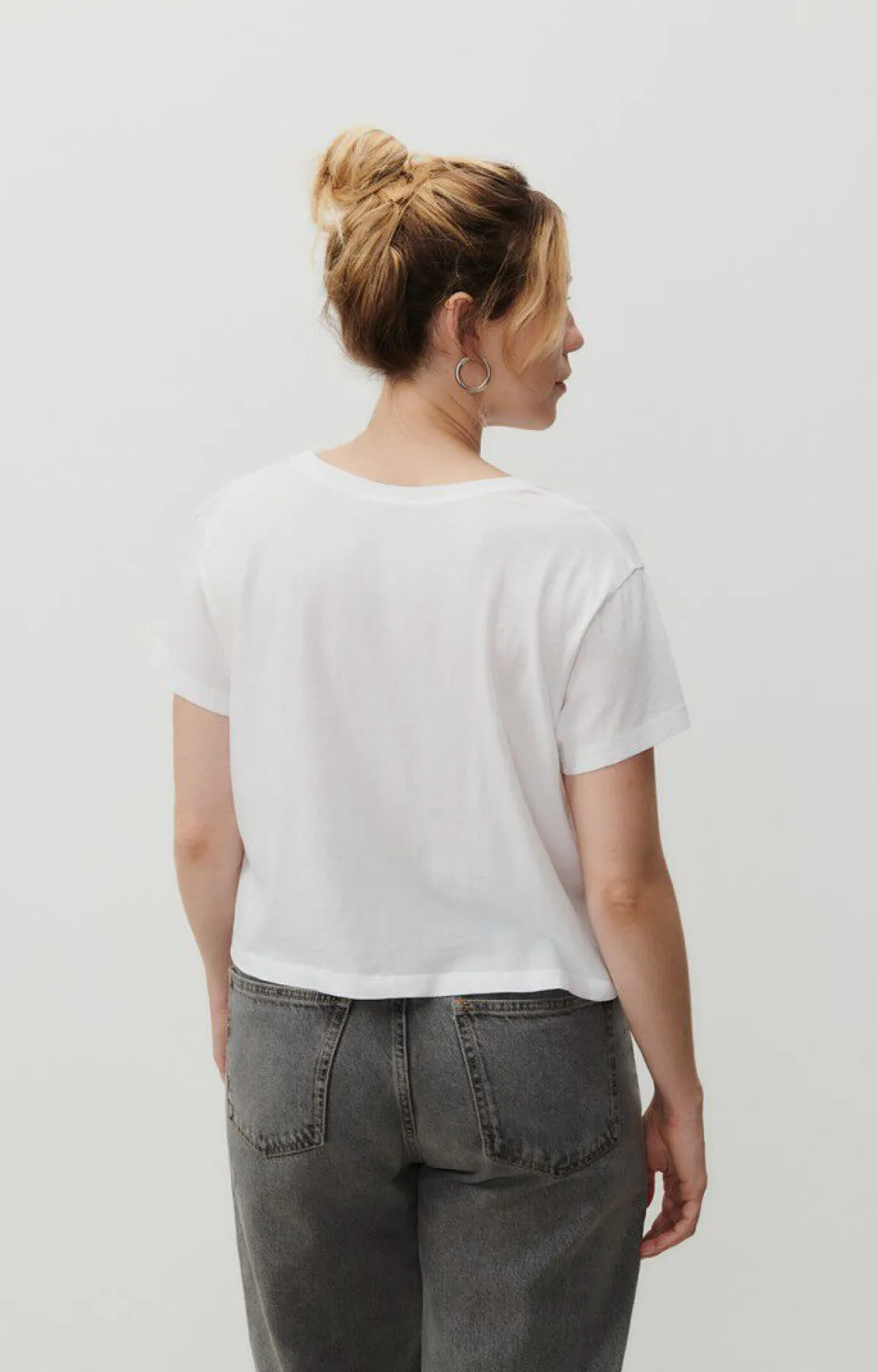 Damen American Vintage |Damen-T-Shirt Decatur Weiss