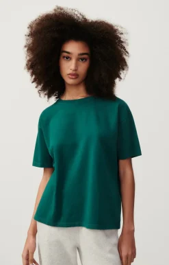 Damen American Vintage |Damen-T-Shirt Fizvalley Tanne Vintage