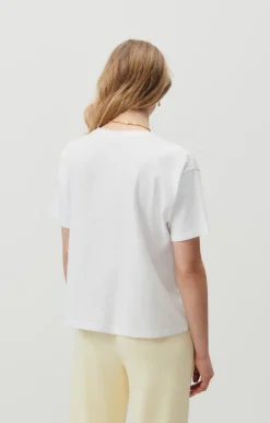 Damen American Vintage |Damen-T-Shirt Fizvalley Weiss