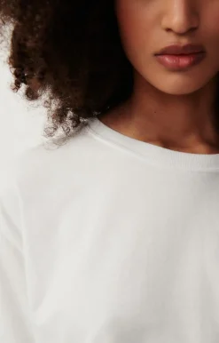 Damen American Vintage |Damen-T-Shirt Fizvalley Weiss