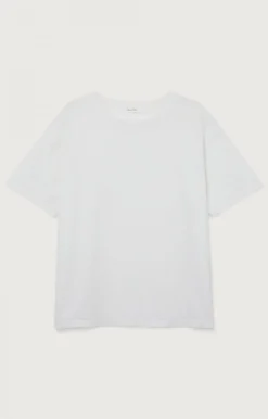 Damen American Vintage |Damen-T-Shirt Fizvalley Weiss