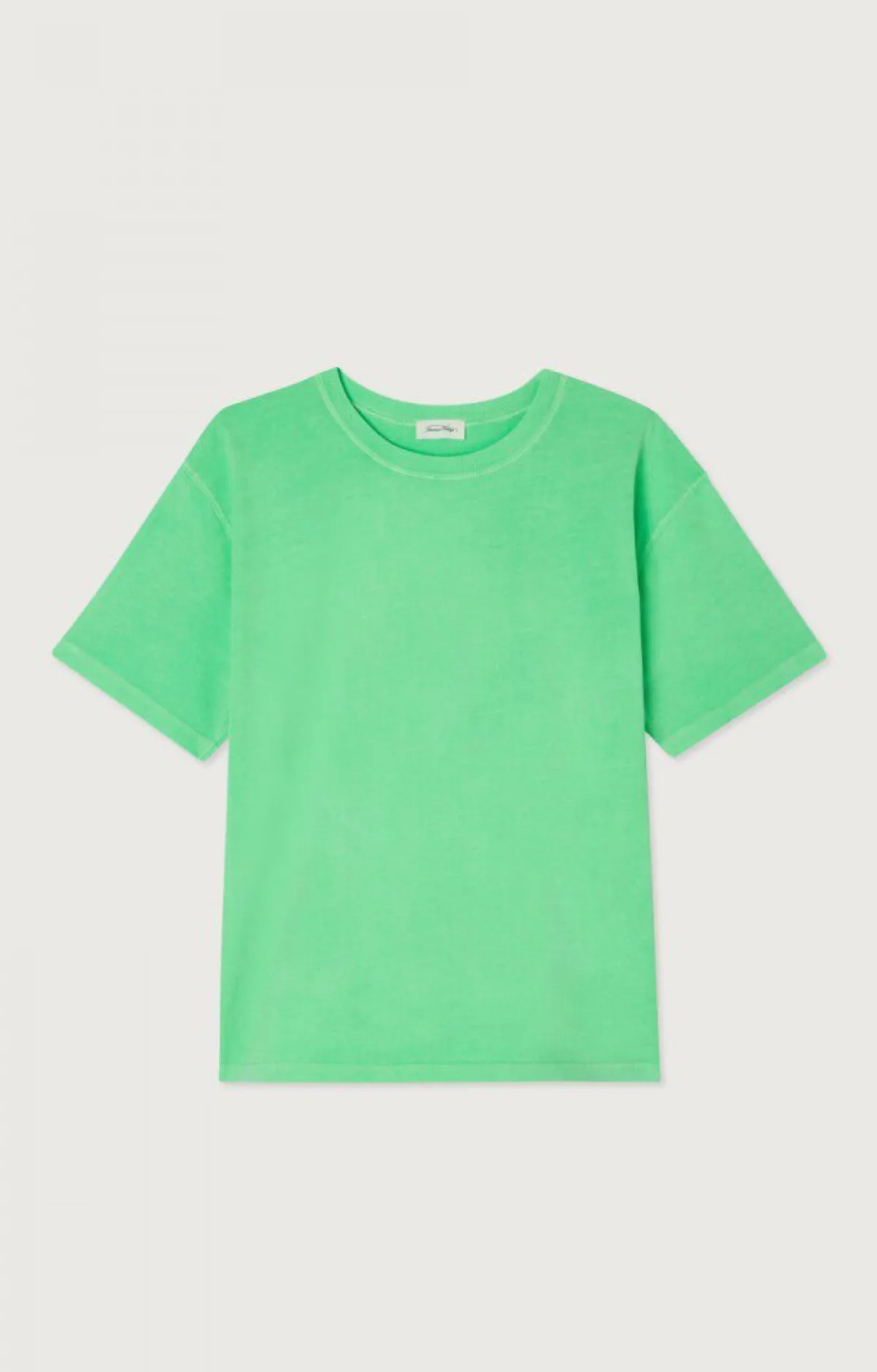Damen American Vintage |Damen-T-Shirt Fizvalley Flashing Grun