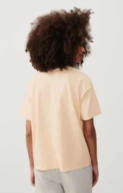 Damen American Vintage |Damen-T-Shirt Fizvalley Vanille Vintage