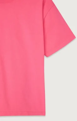 Damen American Vintage |Damen-T-Shirt Fizvalley Neonpink