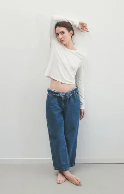 Damen American Vintage |Damen-T-Shirt Gamipy Weiss