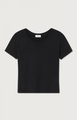 Damen American Vintage |Damen-T-Shirt Gamipy Schwarz