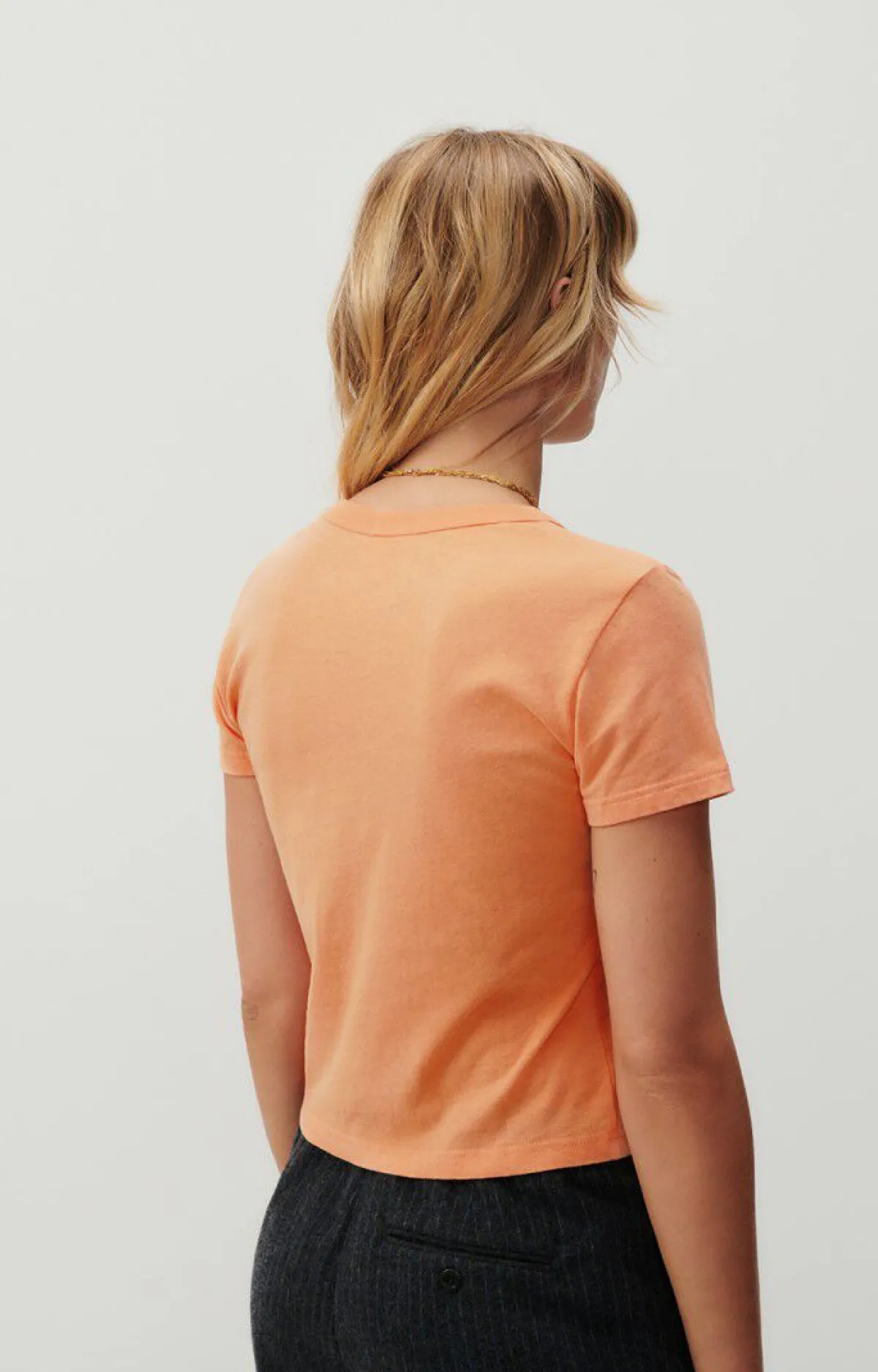 Damen American Vintage |Damen-T-Shirt Gamipy Melone