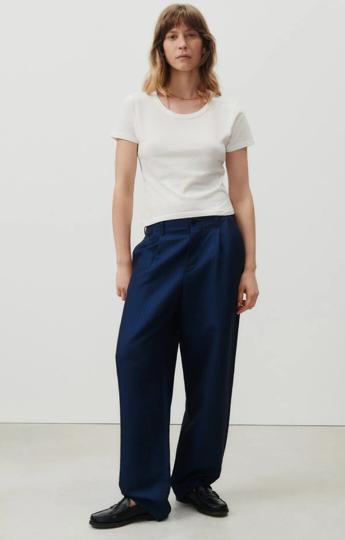 Damen American Vintage |Damen-T-Shirt Gamipy Weiss