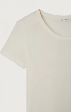 Damen American Vintage |Damen-T-Shirt Gamipy Weiss