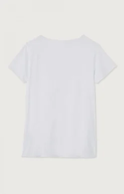 Damen American Vintage |Damen-T-Shirt Jacksonville Weiss