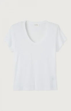 Damen American Vintage |Damen-T-Shirt Jacksonville Weiss