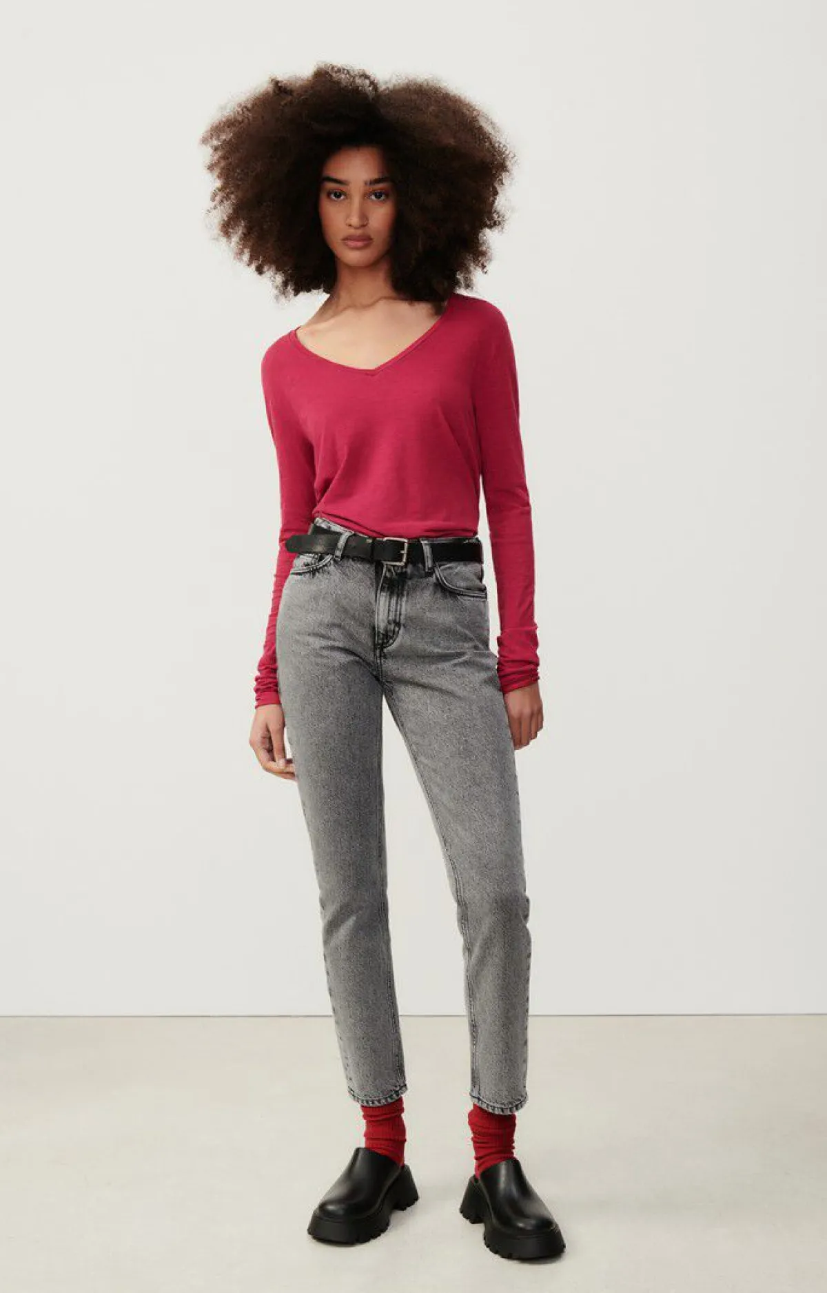 Damen American Vintage |Damen-T-Shirt Jacksonville Oper Vintage