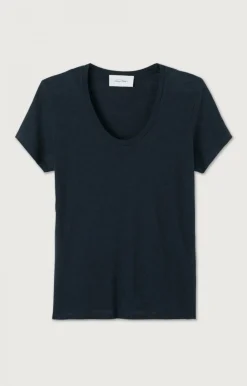 Damen American Vintage |Damen-T-Shirt Jacksonville Navy