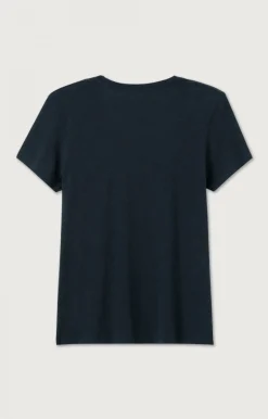 Damen American Vintage |Damen-T-Shirt Jacksonville Navy