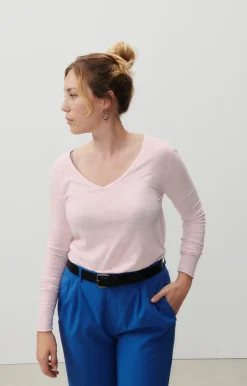 Damen American Vintage |Damen-T-Shirt Jacksonville Mausespeck Vintage