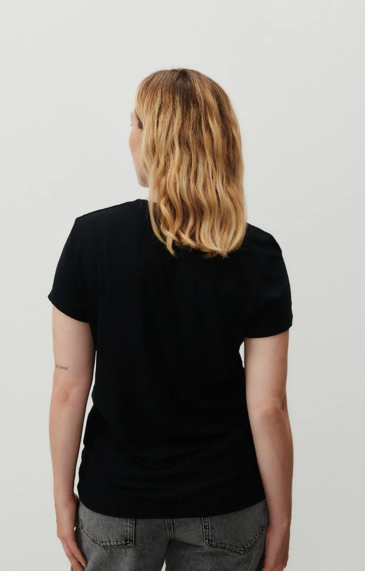 Damen American Vintage |Damen-T-Shirt Jacksonville Schwarz