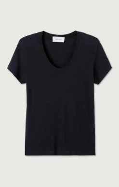 Damen American Vintage |Damen-T-Shirt Jacksonville Schwarz