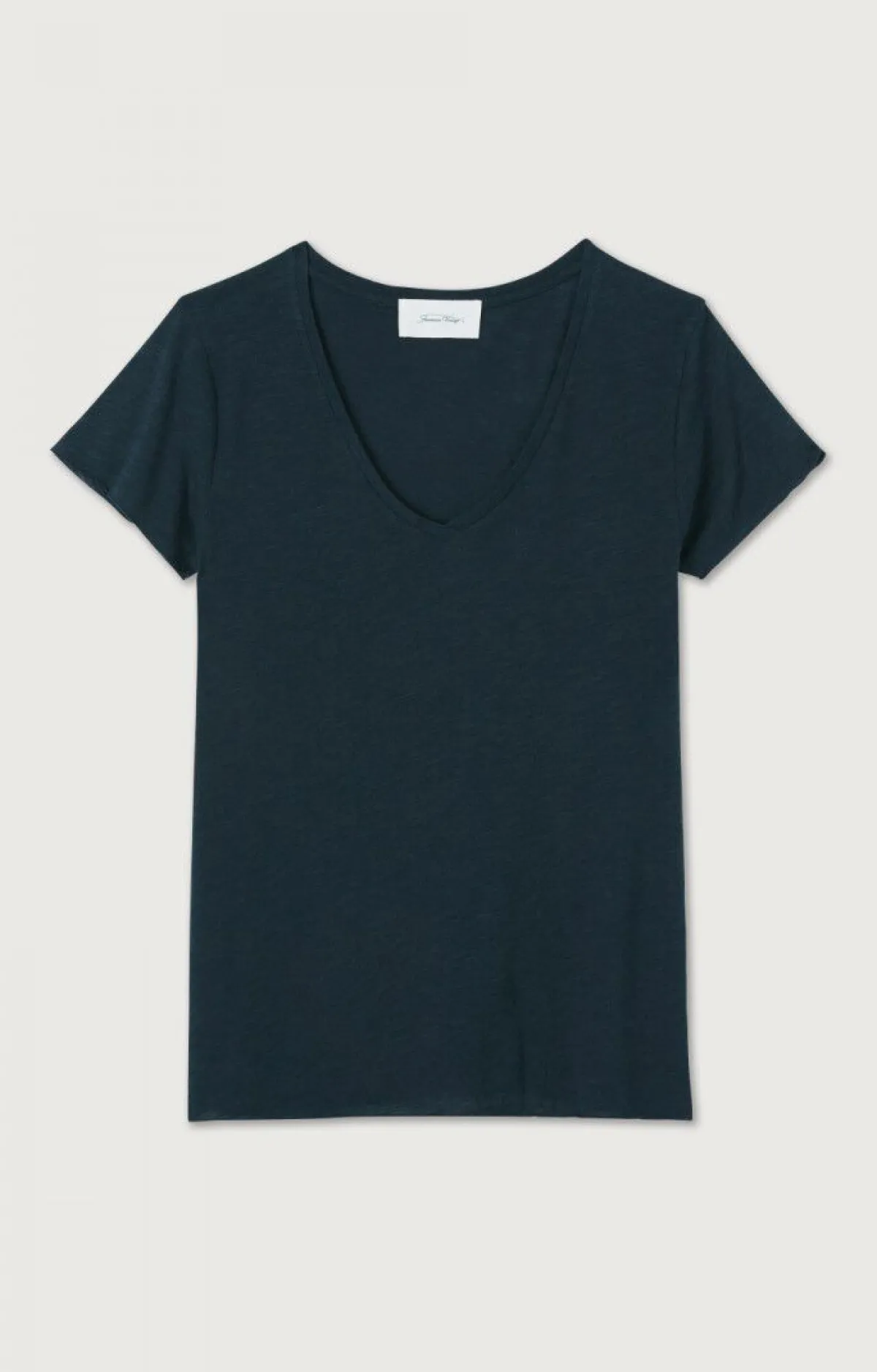 Damen American Vintage |Damen-T-Shirt Jacksonville Navy