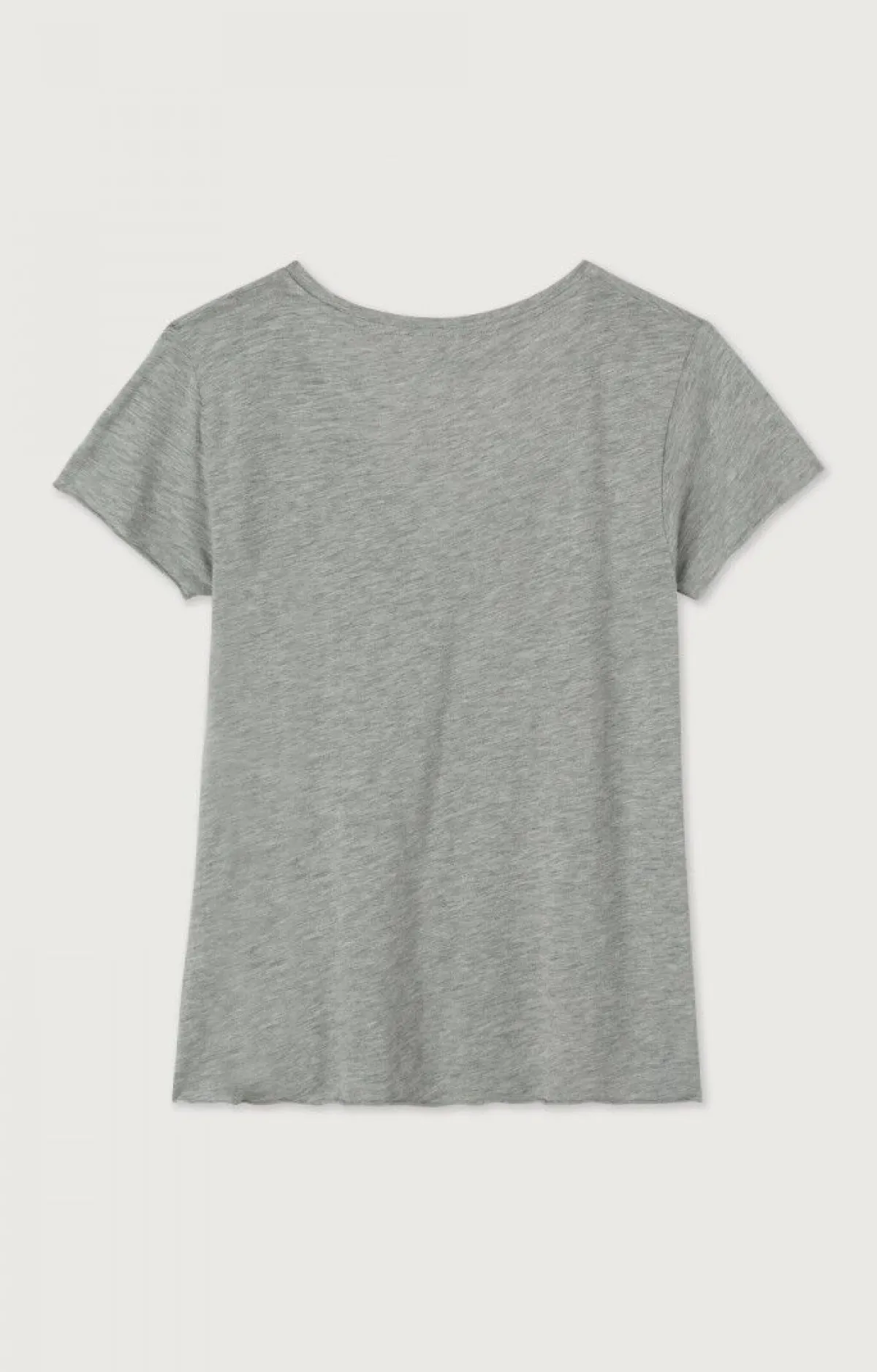 Damen American Vintage |Damen-T-Shirt Jacksonville Grau Meliert