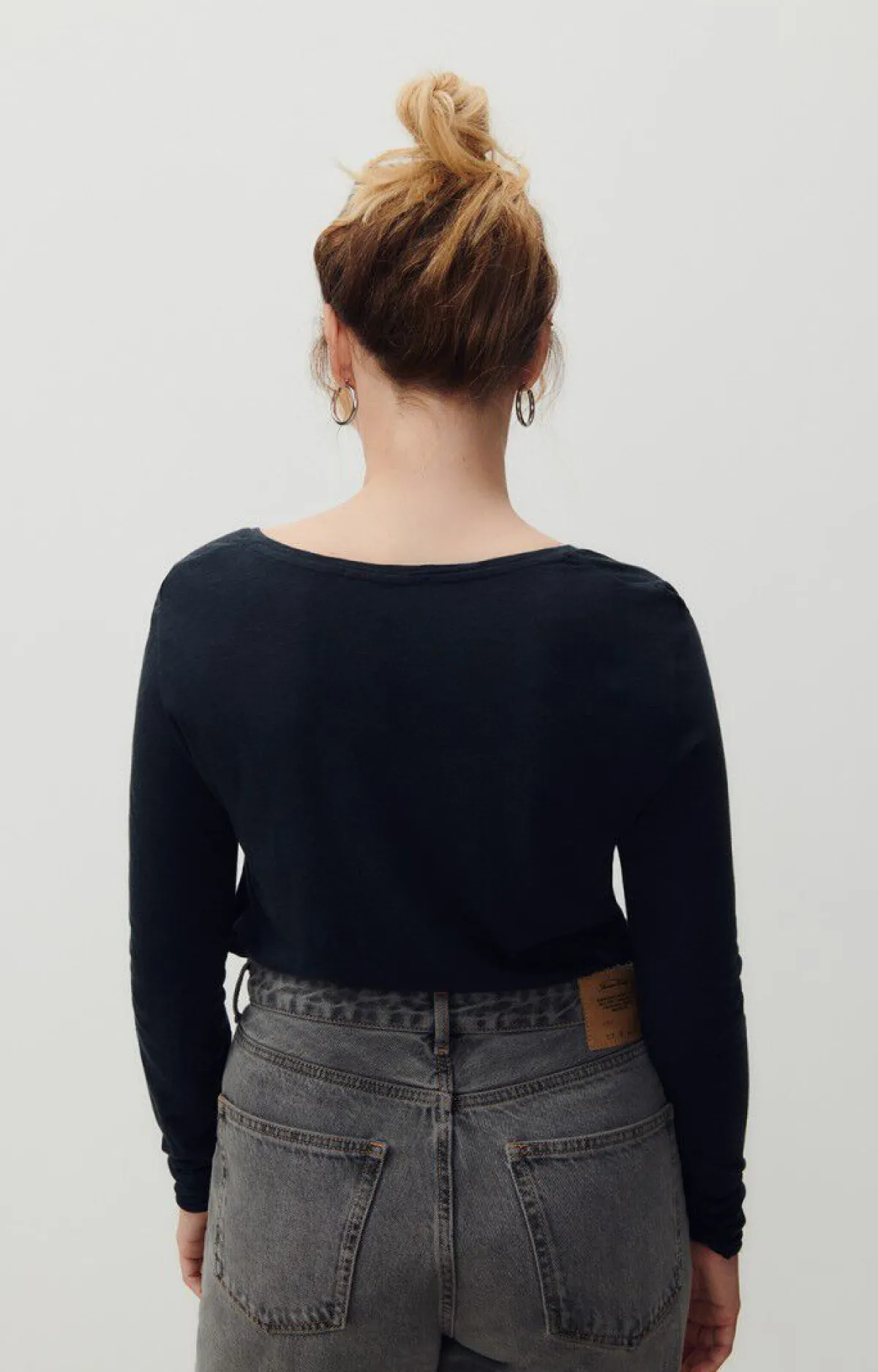 Damen American Vintage |Damen-T-Shirt Jacksonville Navy