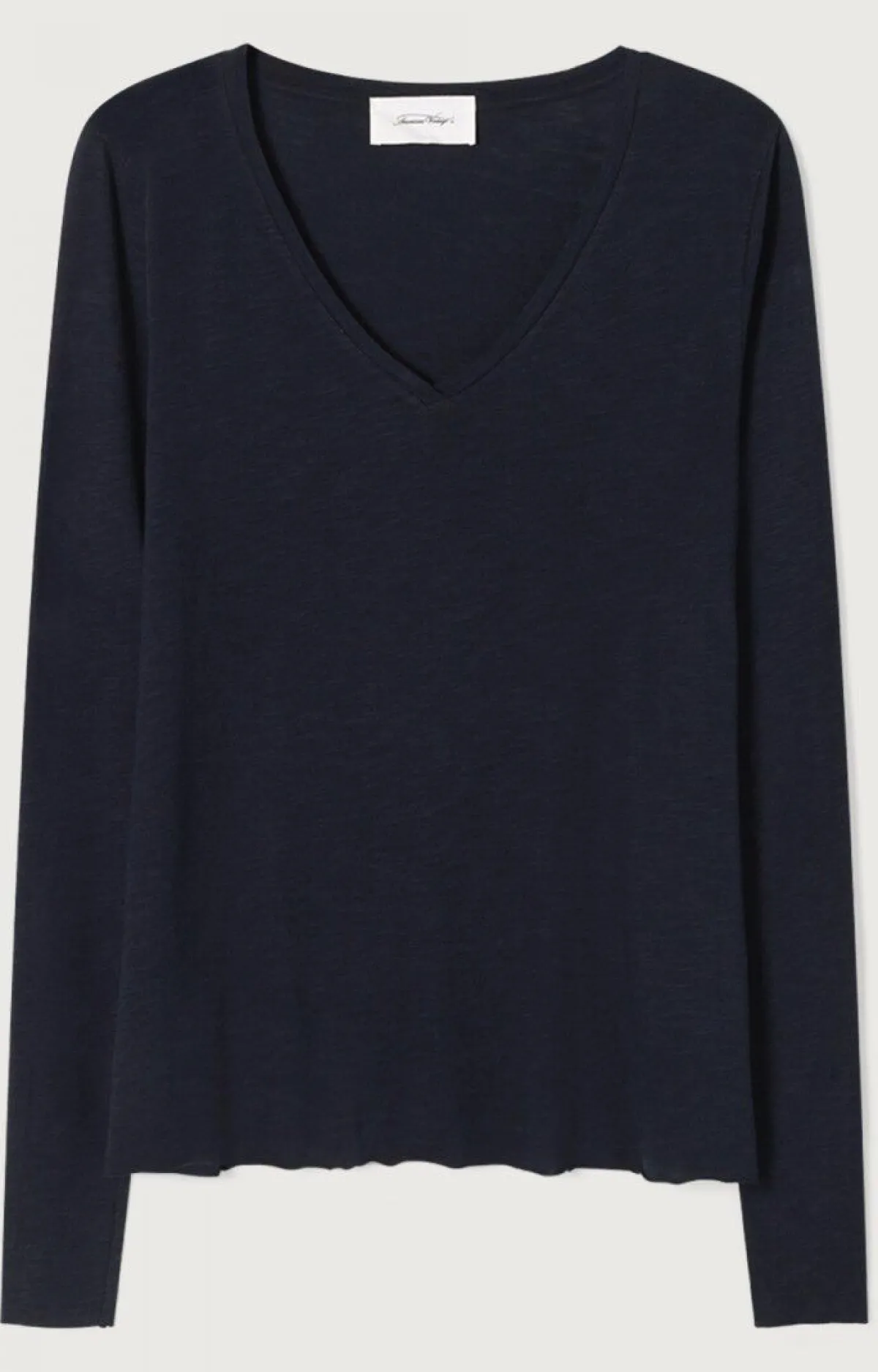 Damen American Vintage |Damen-T-Shirt Jacksonville Navy