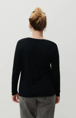 Damen American Vintage |Damen-T-Shirt Jacksonville Schwarz