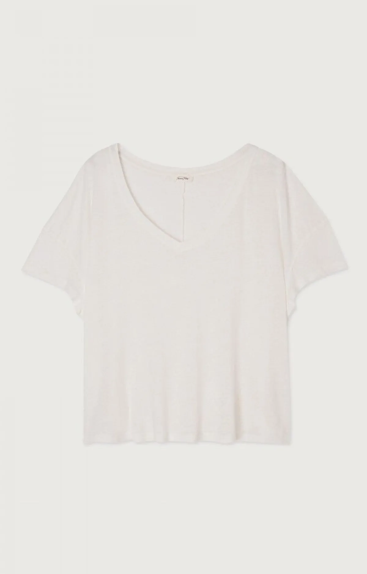 Damen American Vintage |Damen-T-Shirt Pobsbury Weiss