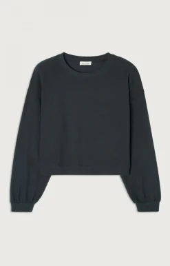 Damen American Vintage |Damen-T-Shirt Rakabay Kohlenstoff