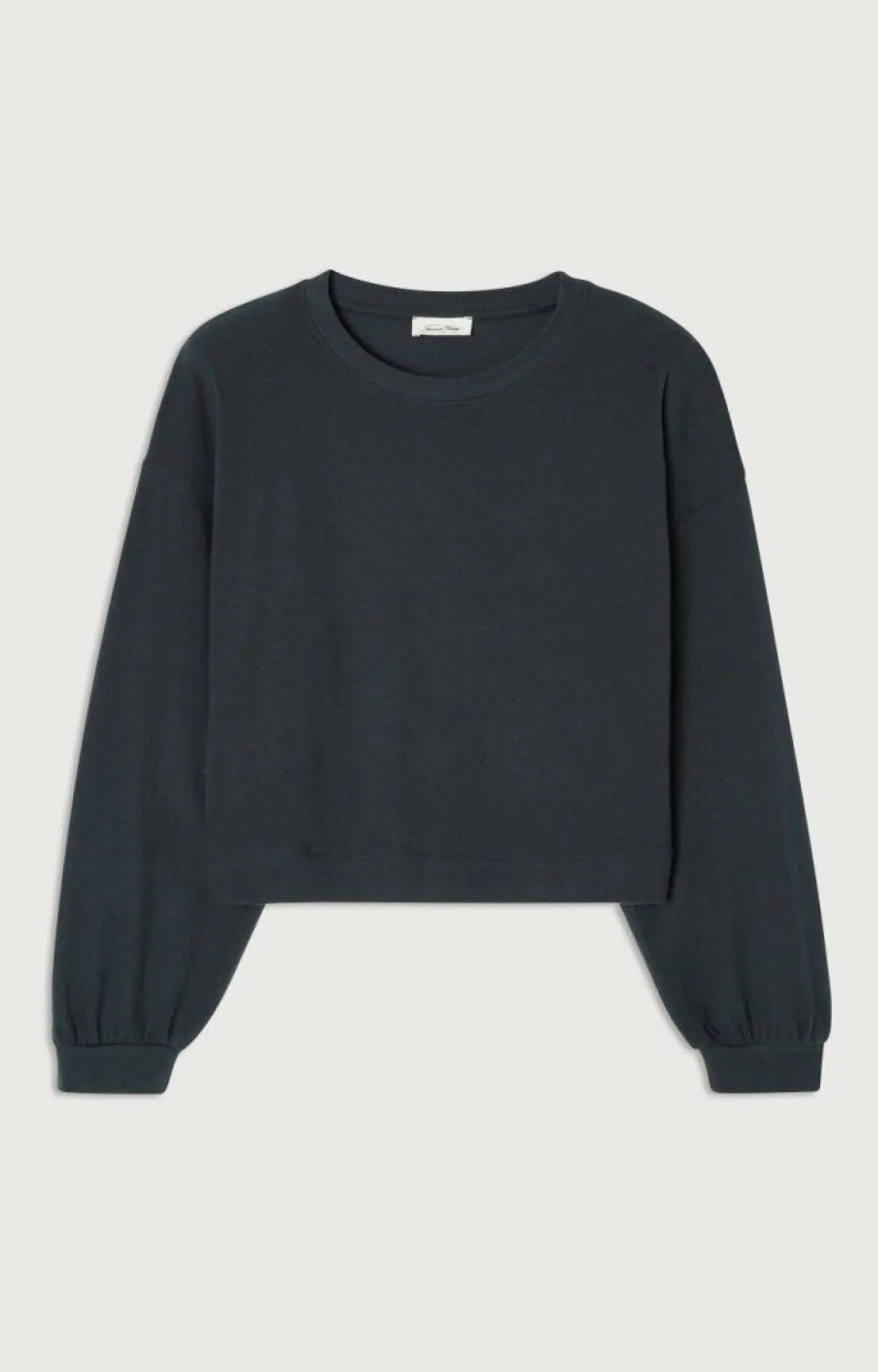 Damen American Vintage |Damen-T-Shirt Rakabay Kohlenstoff