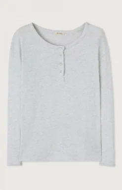 Damen American Vintage |Damen-T-Shirt Sonoma Arktis Meliert