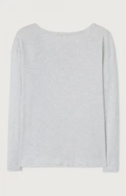 Damen American Vintage |Damen-T-Shirt Sonoma Arktis Meliert