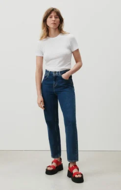 Damen American Vintage |Damen-T-Shirt Sonoma Weiss
