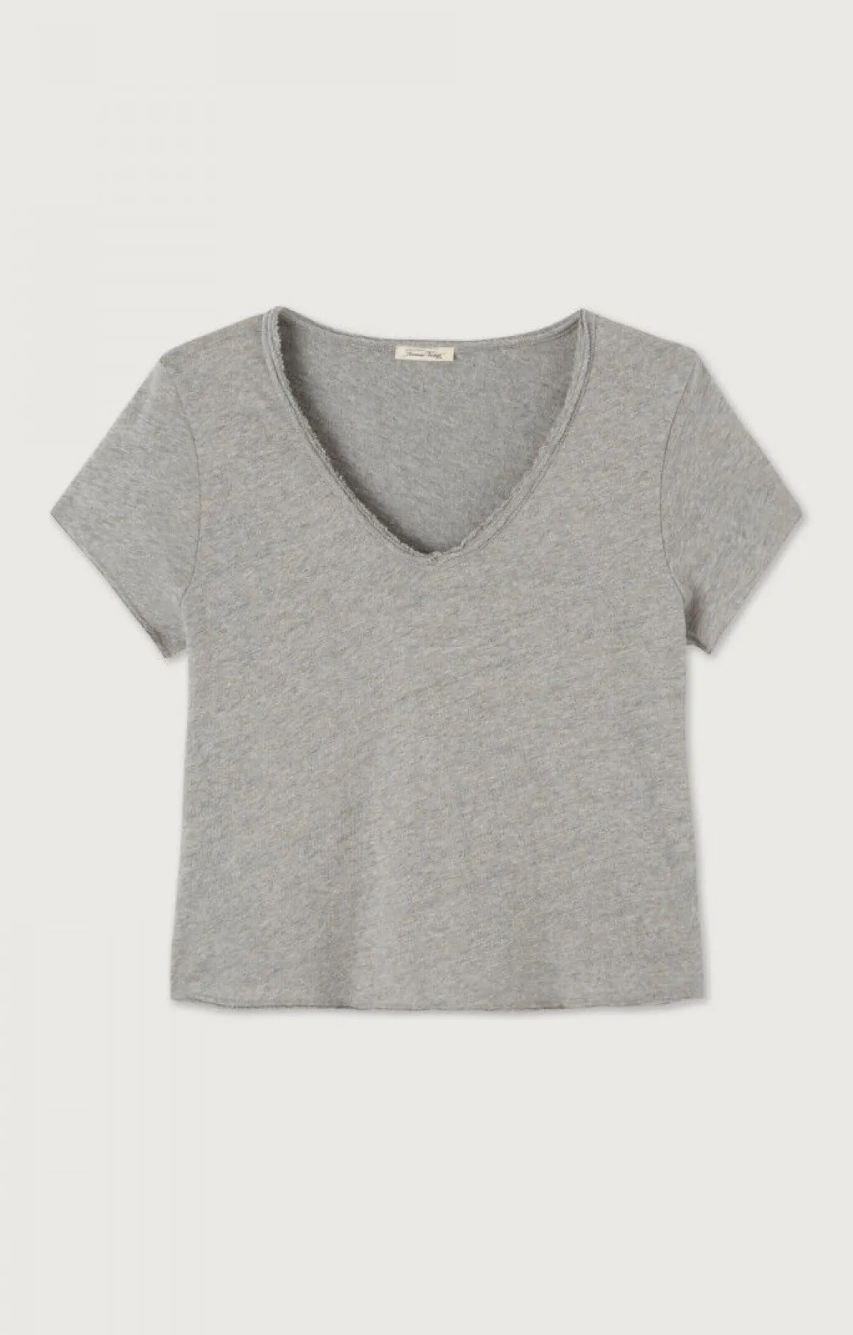 Damen American Vintage |Damen-T-Shirt Sonoma Grau Meliert