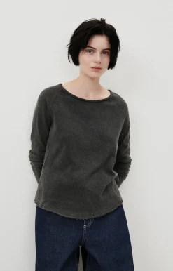 Damen American Vintage |Damen-T-Shirt Sonoma Vintage Schwarz
